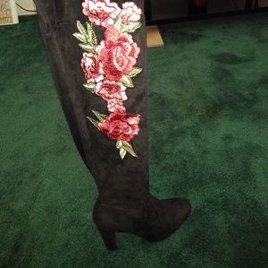 JustFab Thigh High Boots